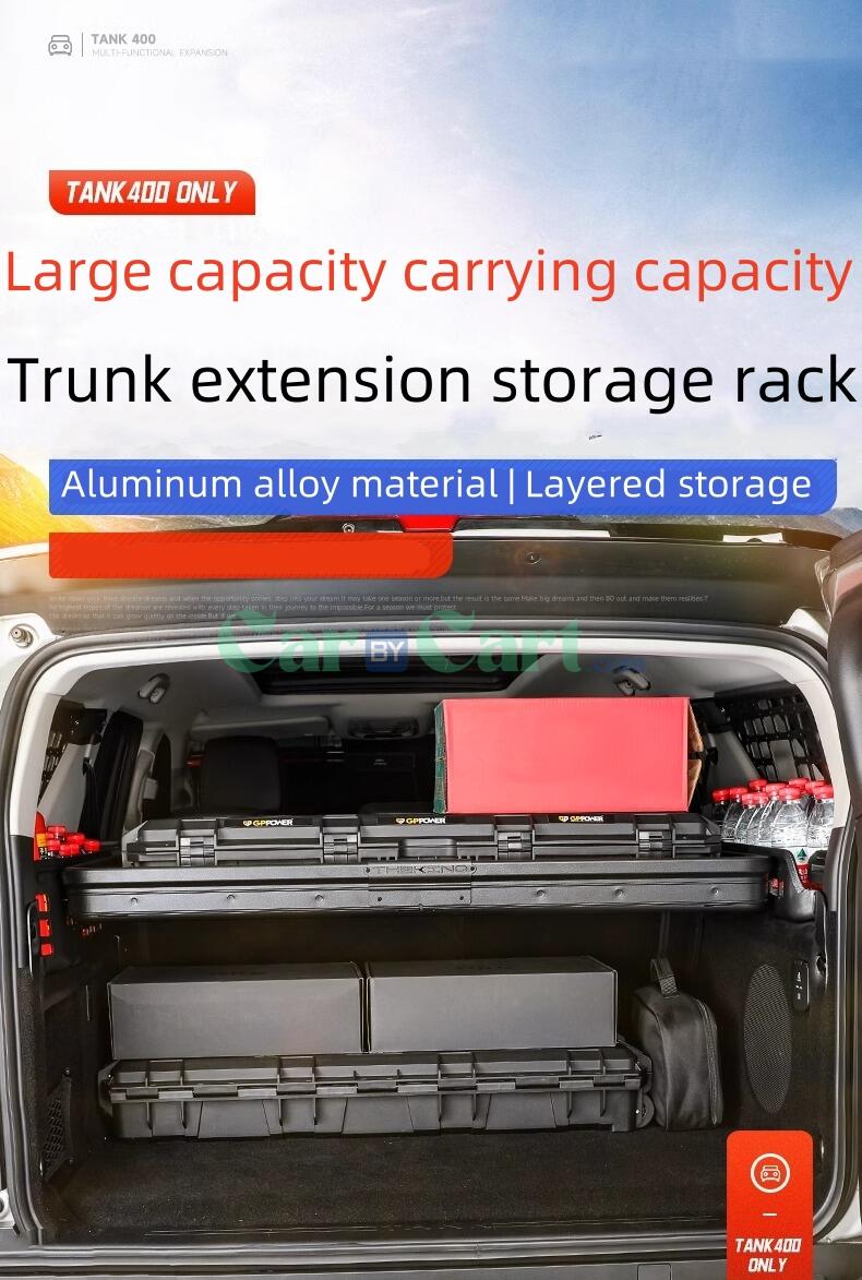 2024 TANK 400 New Energy Car trunk storage rack