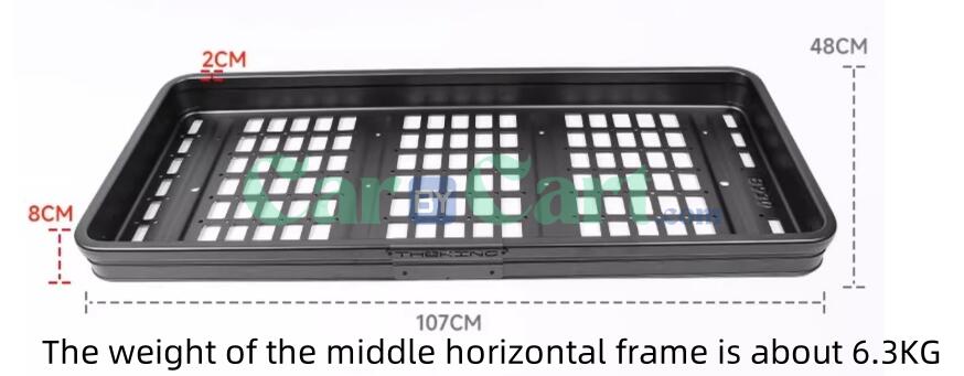 2024 TANK 400 New Energy Car trunk storage rack