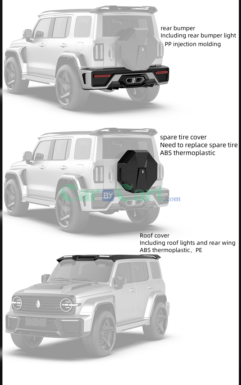 2025 طقم مظهر مدينة المريخ تانك 300