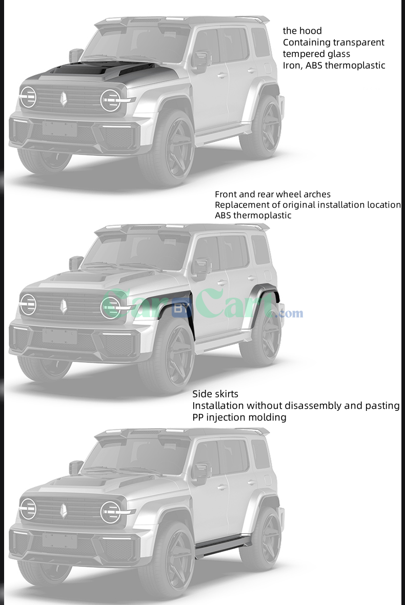2025 طقم مظهر مدينة المريخ تانك 300