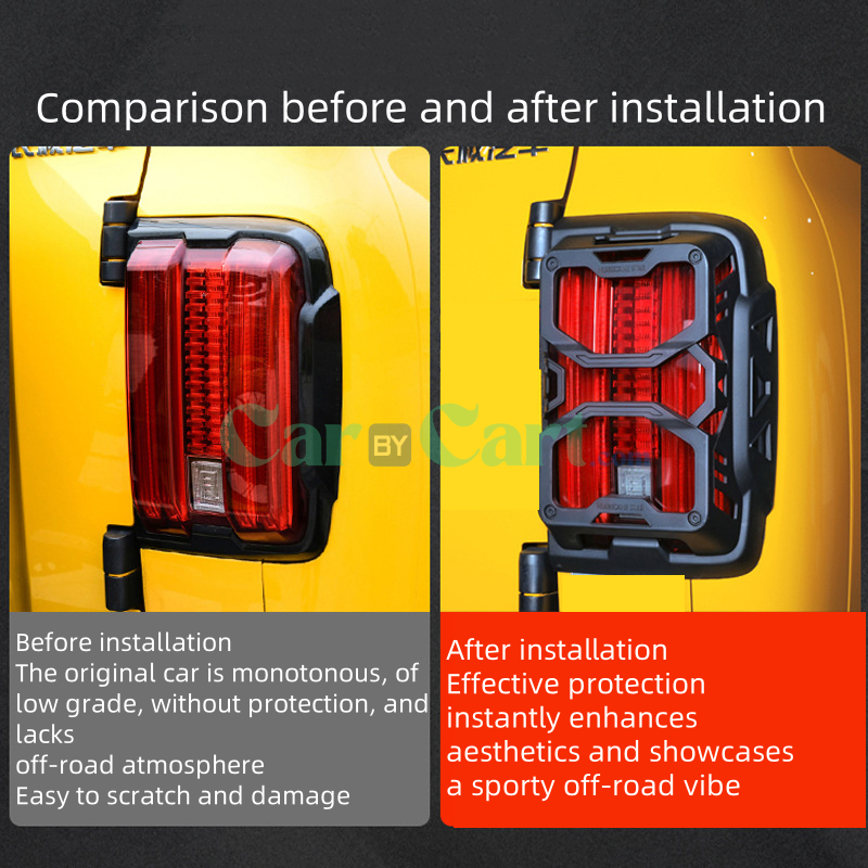 2025 TANK 300 Mech tail lampshade