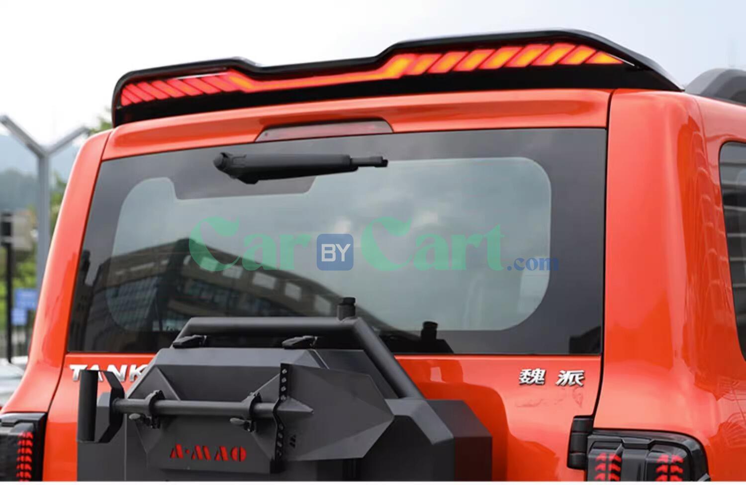 2025 تانك 300 جناح ذيل خفيف متدفق بلونين