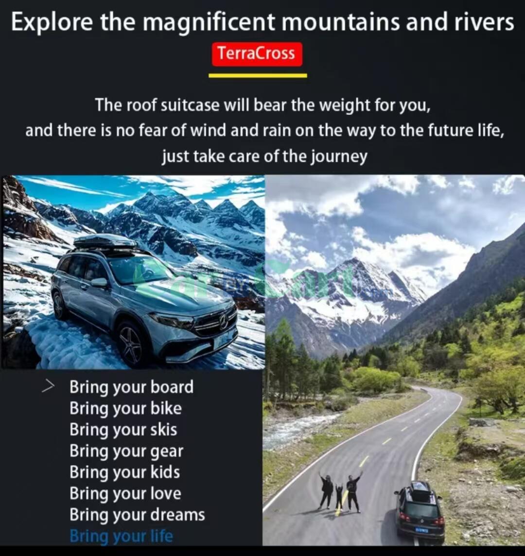 2025 بي واي دي هان EV فيها سقف بيوصل لحجم 600 لتر لمقصورة الأمتعة.