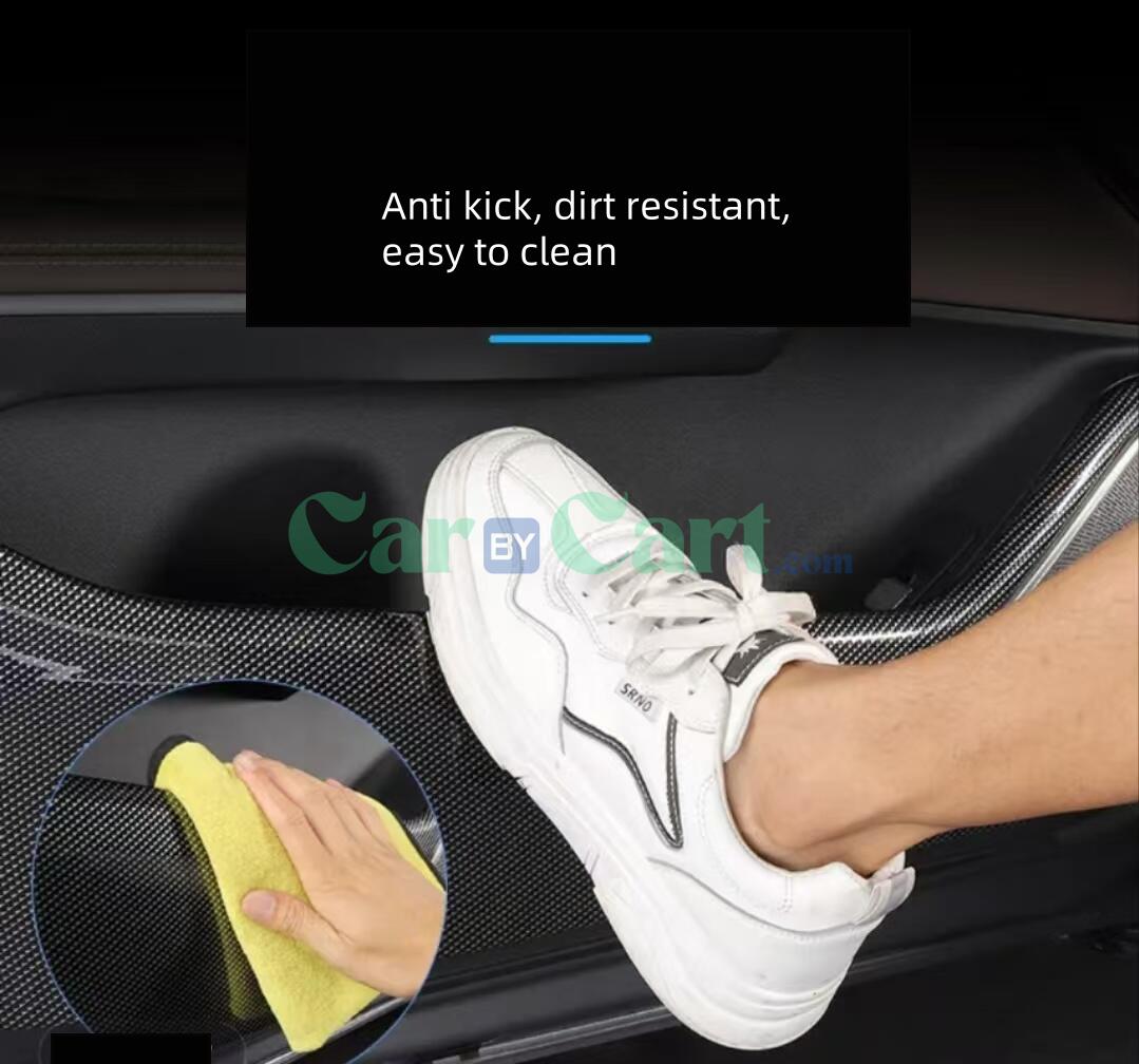 2025 BYD Han EV Smart Plastic door anti kick pad