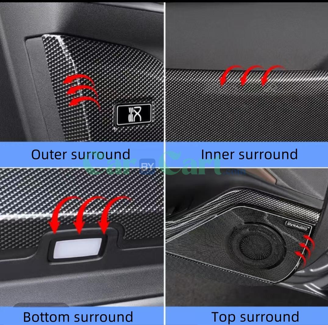 2025 BYD Han EV Smart Plastic door anti kick pad