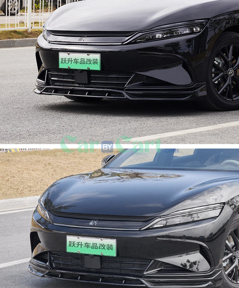 2025 BYD Han EV  Smart شريط زينة في وش العربية.