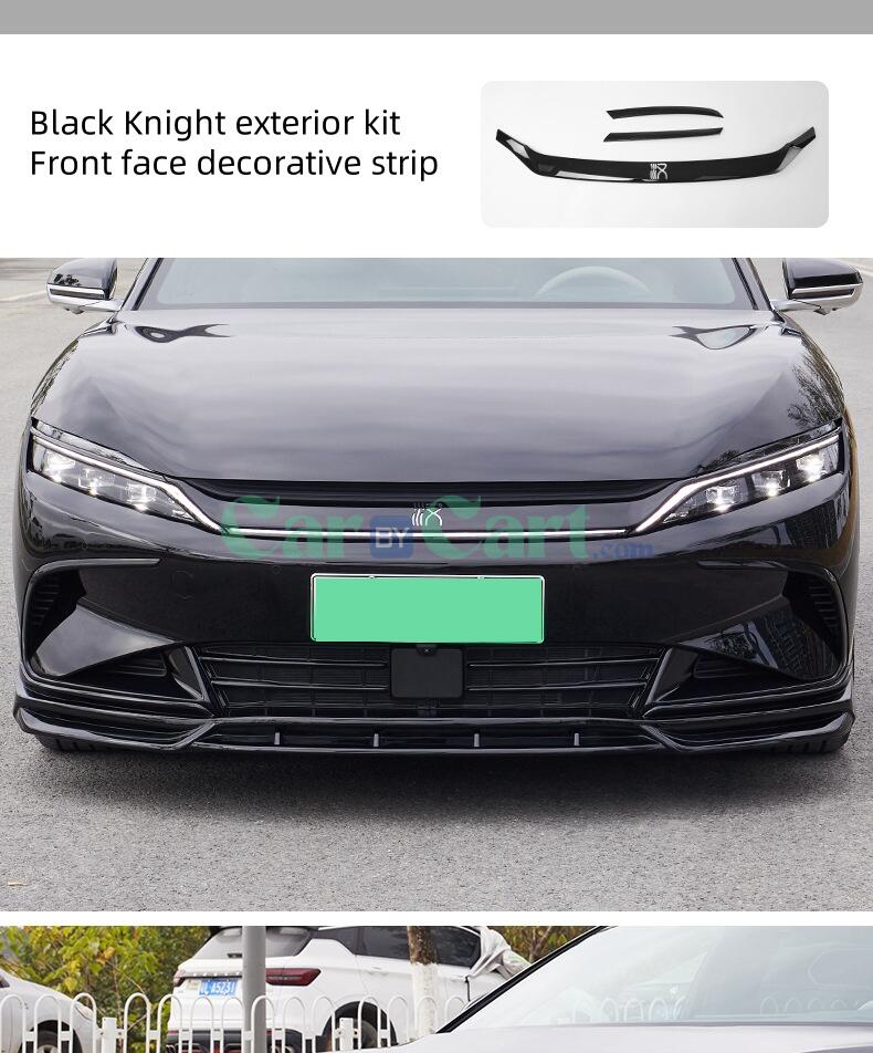 2025 BYD Han EV  Smart شريط زينة في وش العربية.