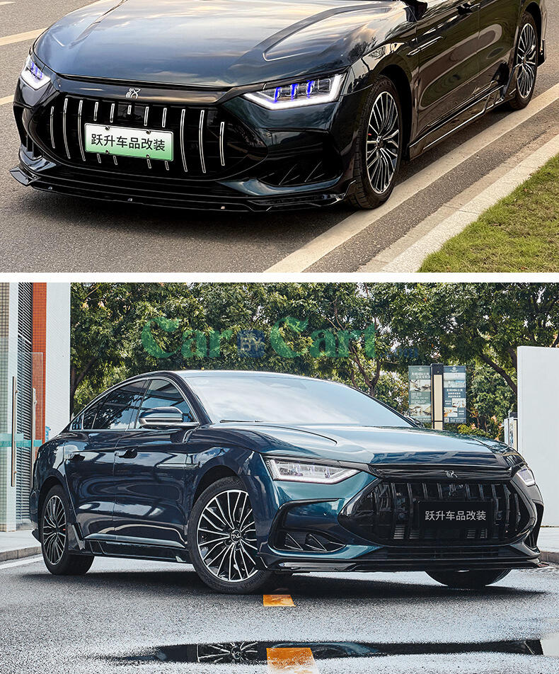 2025 BYD Han EV  Smart شريط زينة في وش العربية.