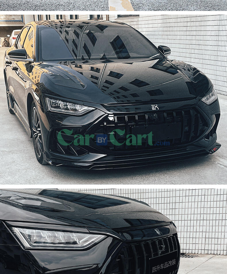 2025 BYD Han EV  Smart شريط زينة في وش العربية.