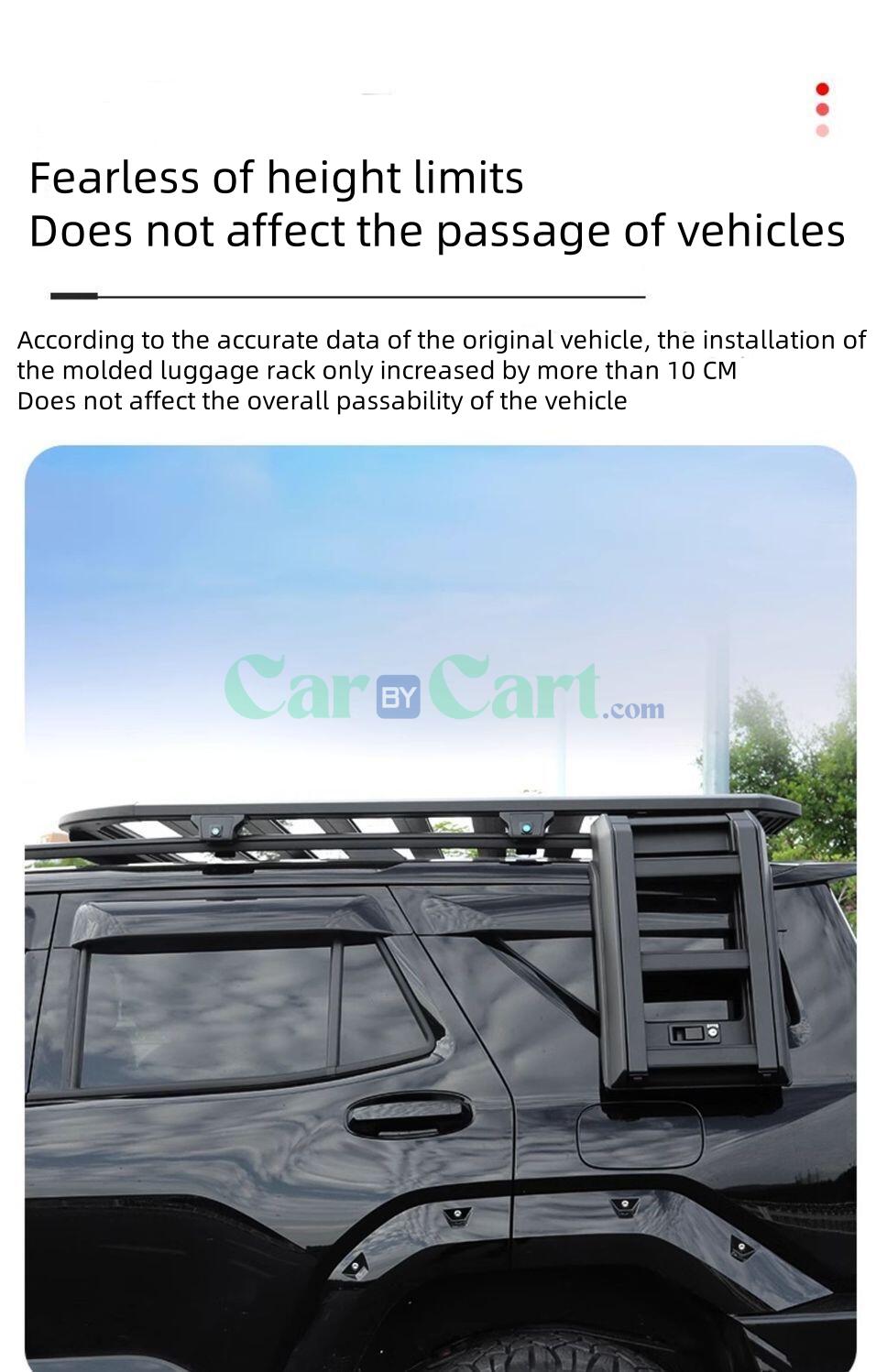 2024 TANK 400 New Energy Roof luggage rack+ladder+spoiler