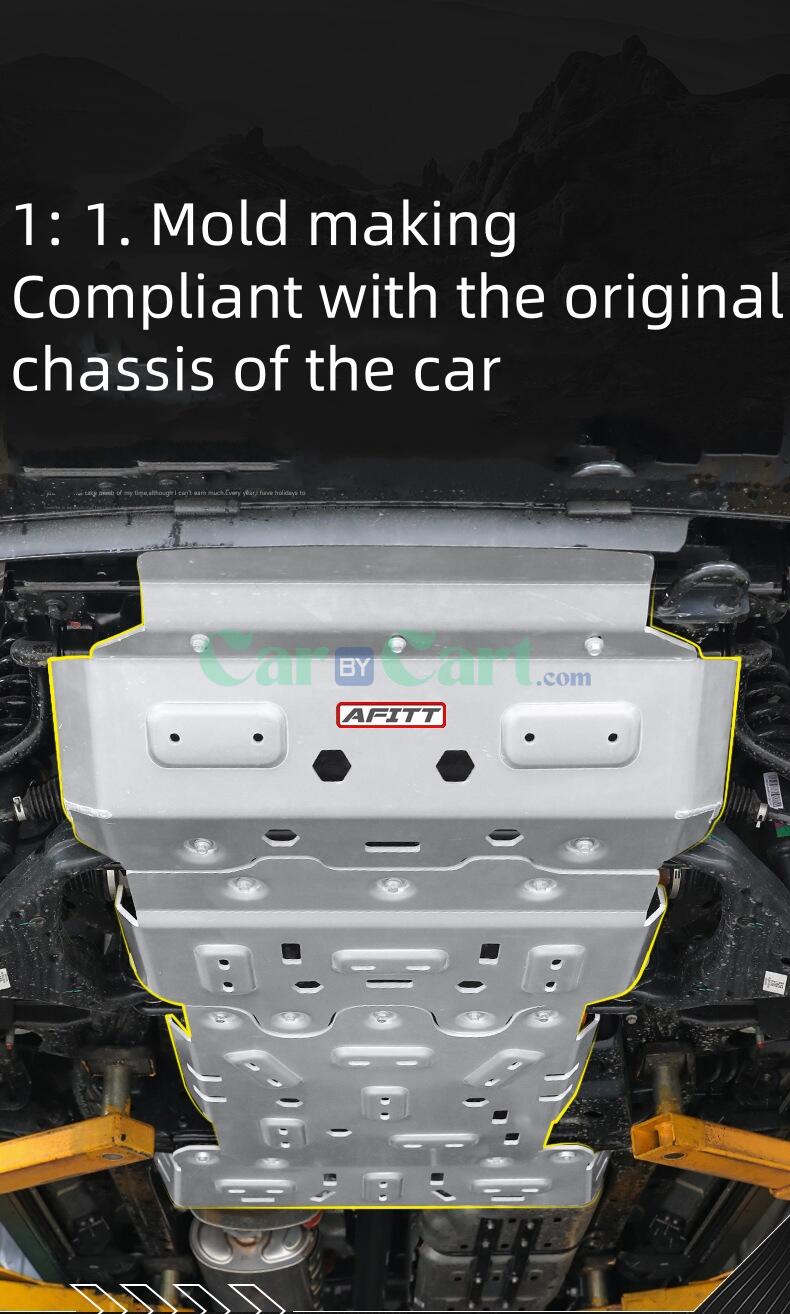 2024 TANK 400 لوحة حماية محرك السيارات الجديدة