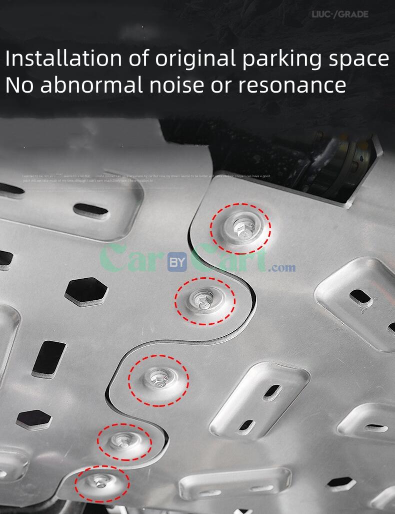 2024 TANK 400 لوحة حماية محرك السيارات الجديدة