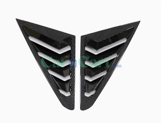 MG5 louver rear triangular window