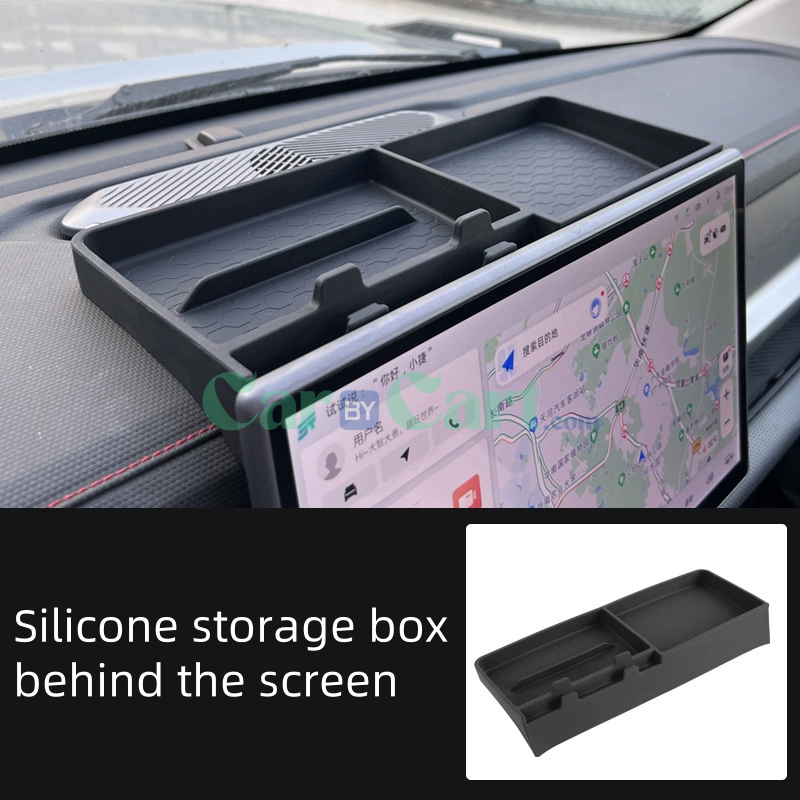 2025 Jetour T2 Silicone storage box behind the screen