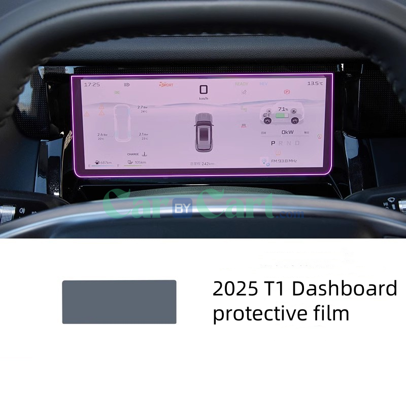 فيلم حماية لوحة عدادات جيتور T1 2025