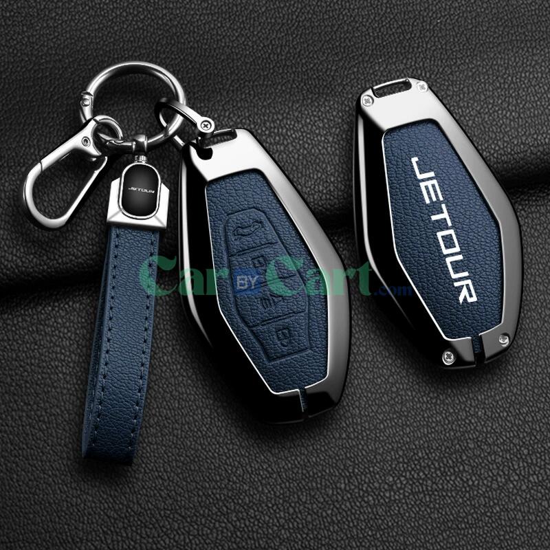 جراب مفتاح جلد بحبال من سبيكة الزنك لموديل جيتور x90 بلس 2024