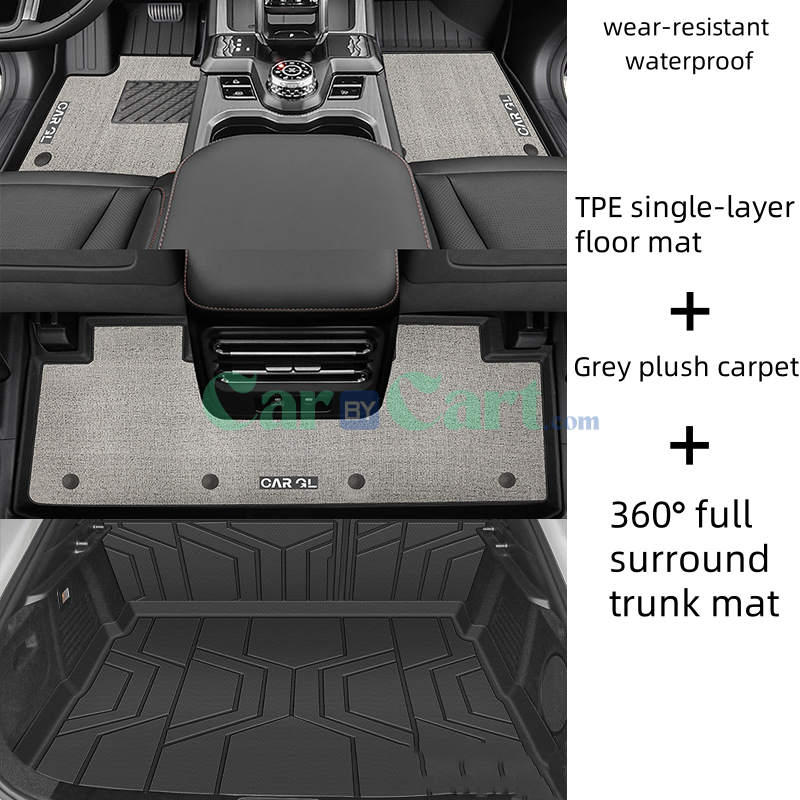 2025 جيتور ليبرال 1.5TD 360 مجموعة فرش كاملة للقدم وشنطة العربيات