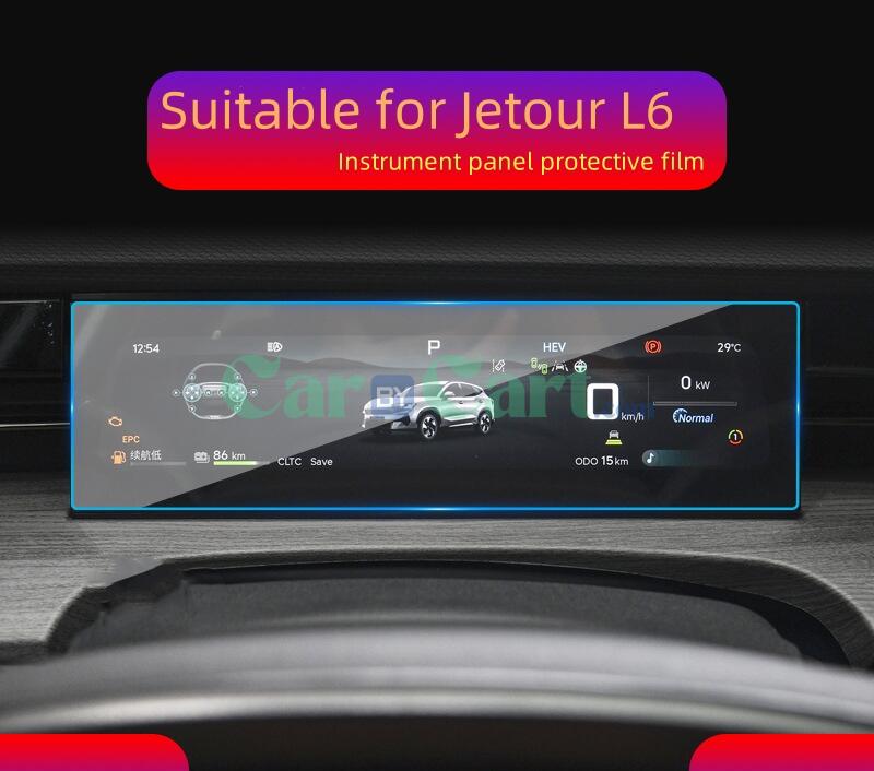 2024 Jetour L6 Tempered film on dashboard