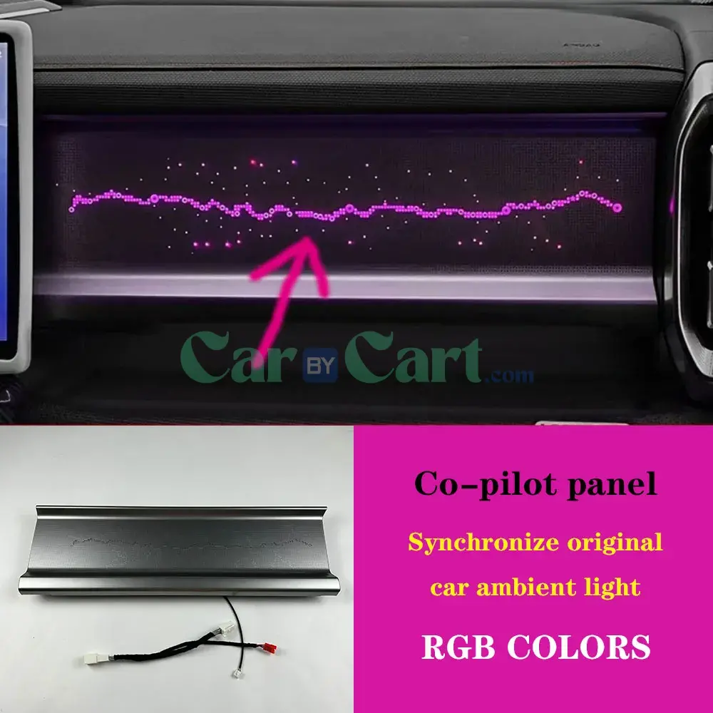 2025 T2 Car Co-pilot Light Panel