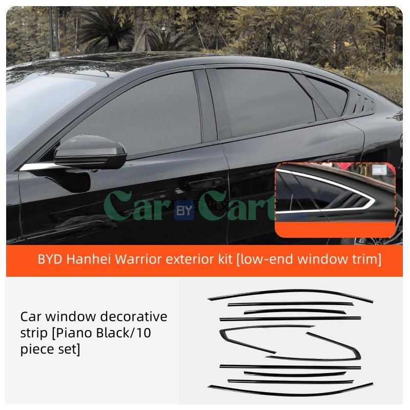 2025 BYD Han EV Stainless steel window trim