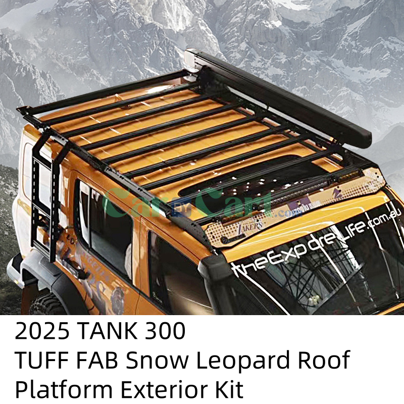 2025 TANK 300 TUFF FAB Snow Leopard Roof Platform Exterior Kit