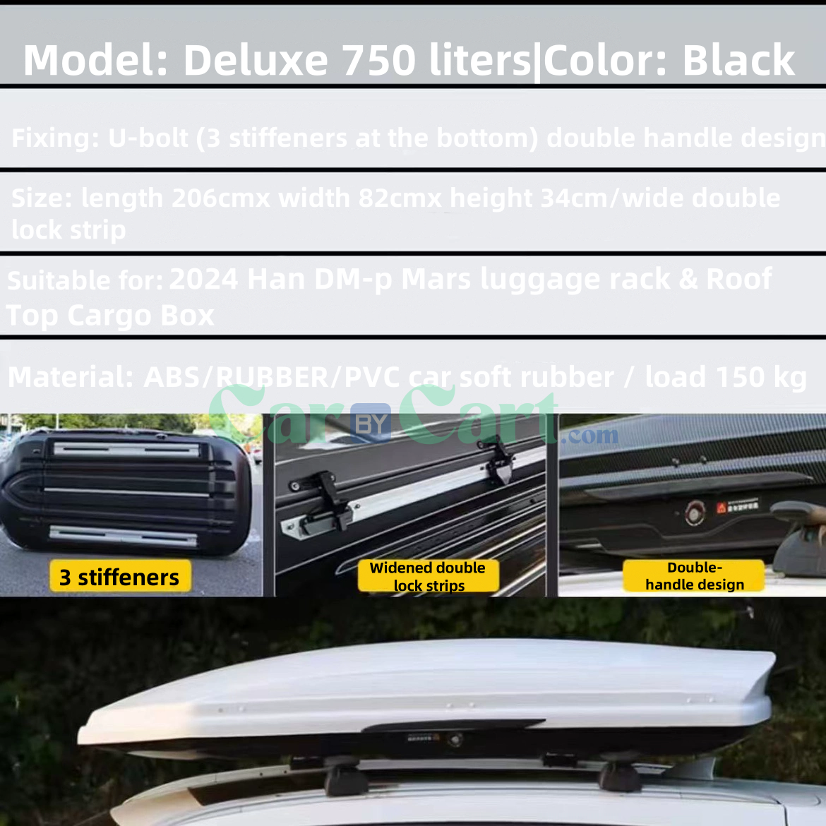 2024 Han DM-p Mars luggage rack & Roof Top Cargo Box