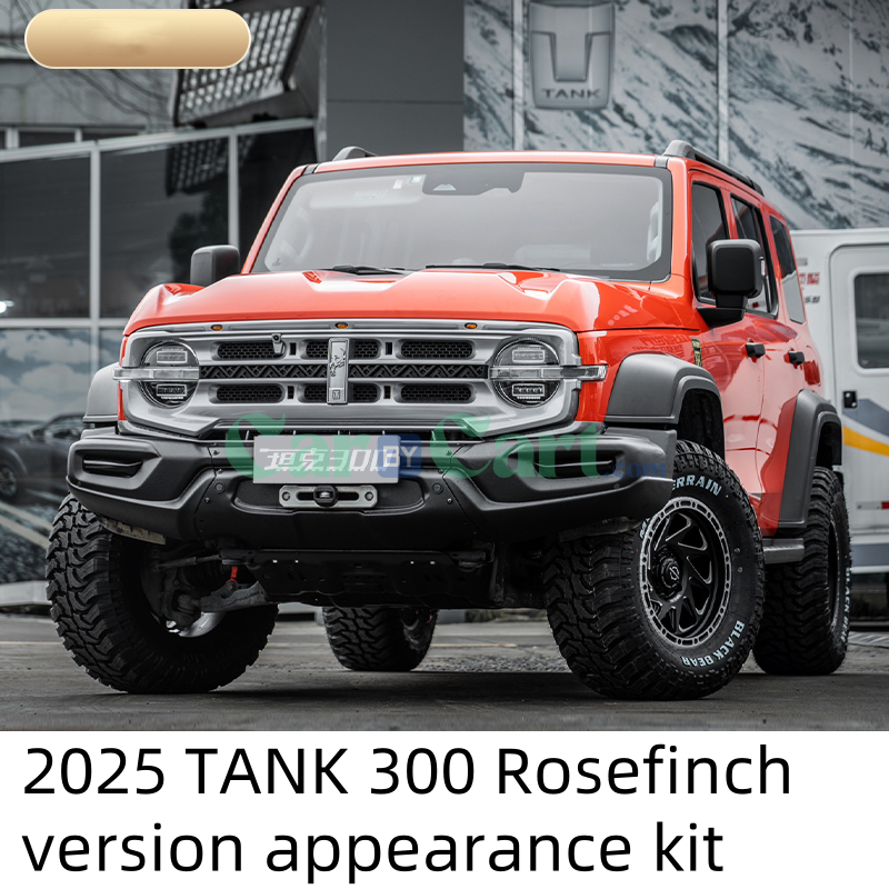 2025 TANK 300 Rosefinch version appearance kit