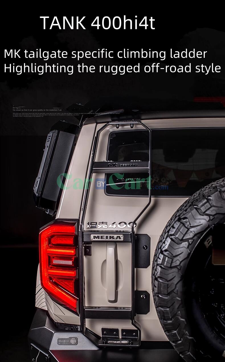 2024 TANK 400 New Energy Car tailgate climbing ladder