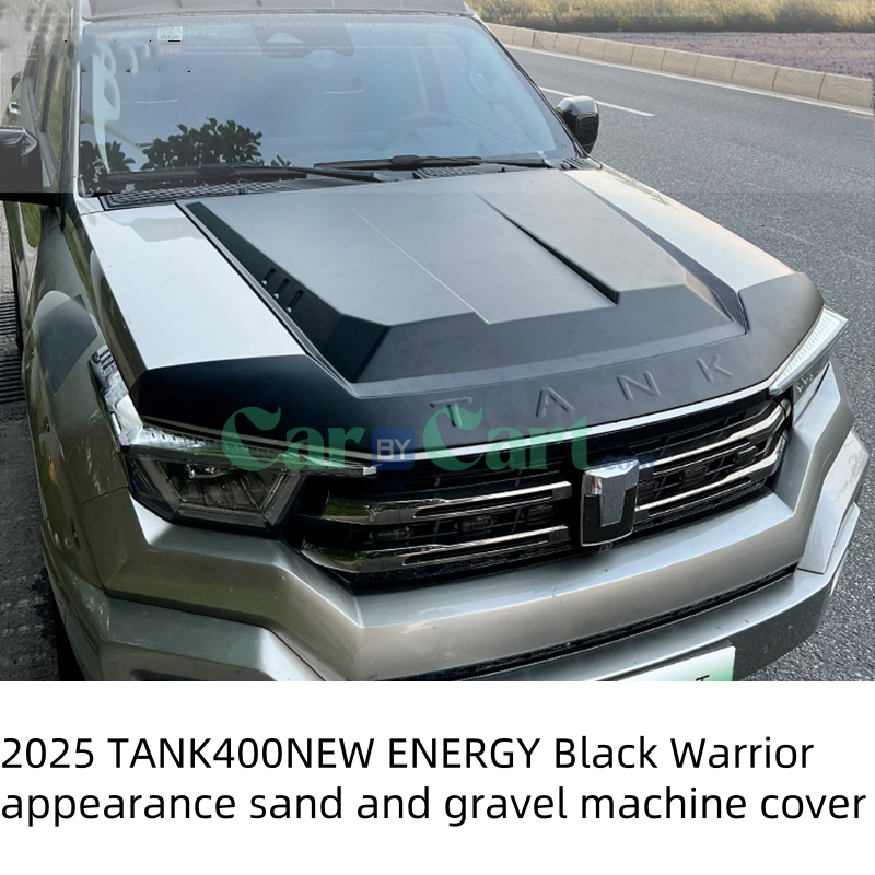 2025 TANK400NEW ENERGY Black Warrior appearance sand and gravel machine cover