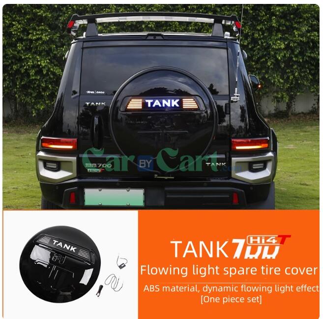 2024 TANK 700 New Energy Spare tire cover with light