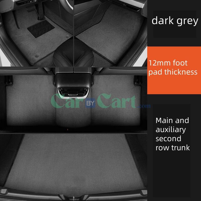 2025 BYD Tang DM-i 【 Complete Set 】 Foot Mat+Tail Box Mat - Nylon Carpet