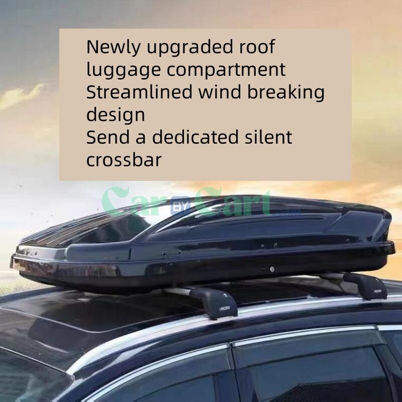 2025 BYD Tang DM-i Smart 650L ultra-thin roof luggage compartment with silent horizontal bar and foot pedal