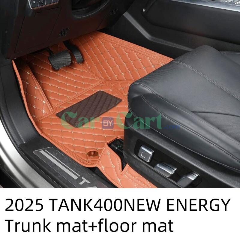 2025 TANK400NEW ENERGY Trunk mat+floor mat