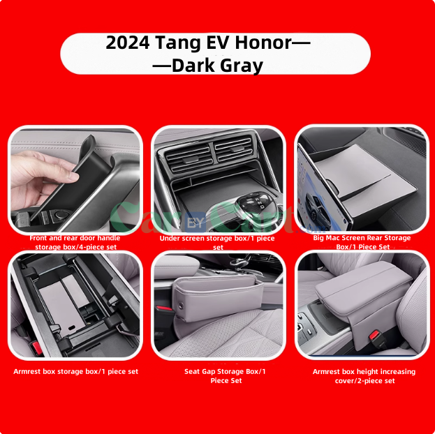 2024 Tang EV Honor Interior storage box kit