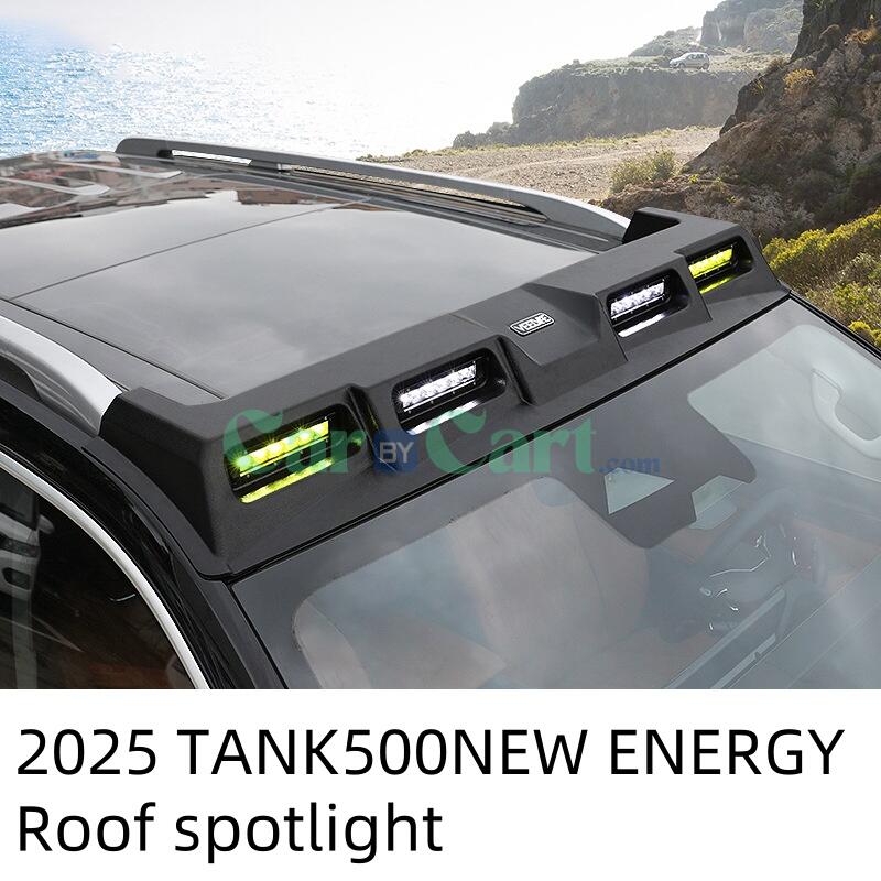 2025 TANK500NEW ENERGY Roof spotlight