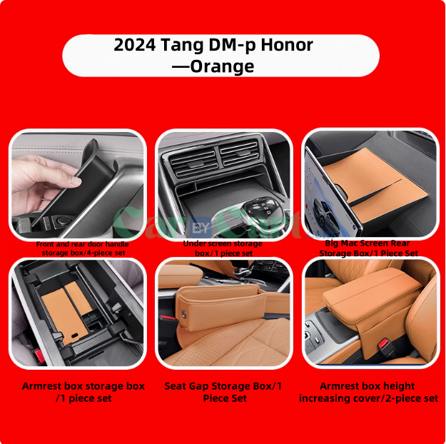 2024 Tang DM-p Honor Interior storage box kit