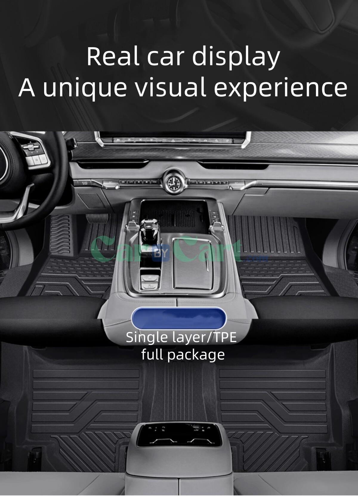 2024 TANK 700 New Energy TPE foot mat+TPE trunk mat