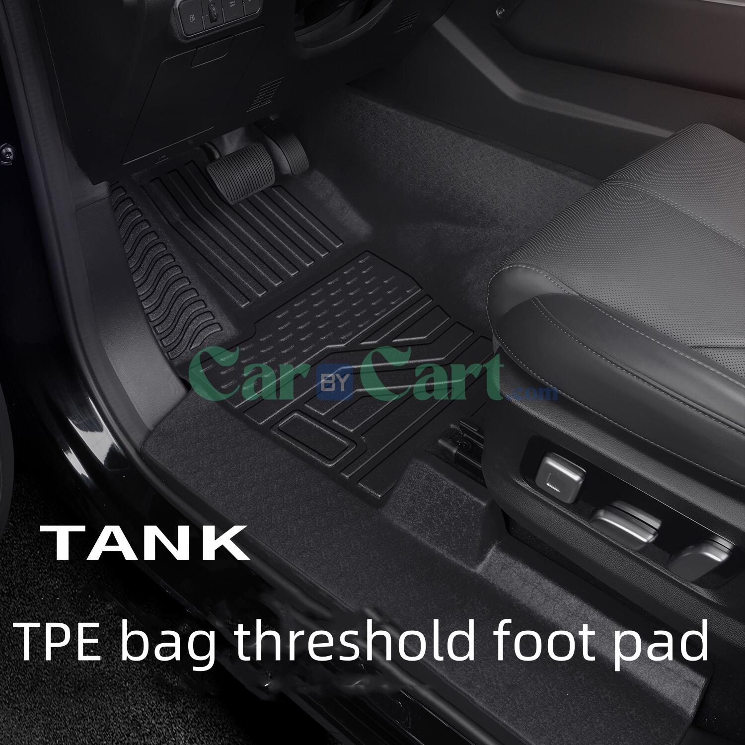 2024 TANK 700 New Energy TPE foot mat+TPE trunk mat