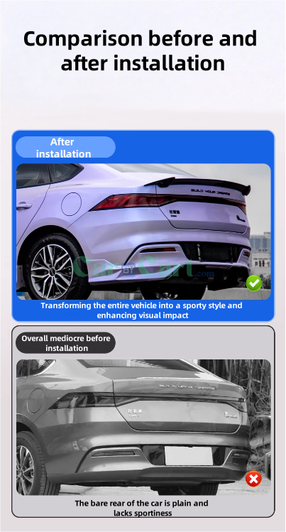 2024 QIN PLUS DM-i Honor rear wing