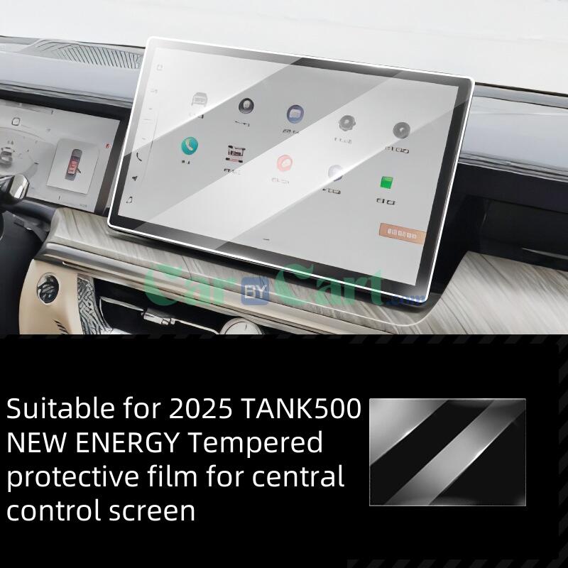 2025 TANK500NEW ENERGY Tempered protective film for central control screen