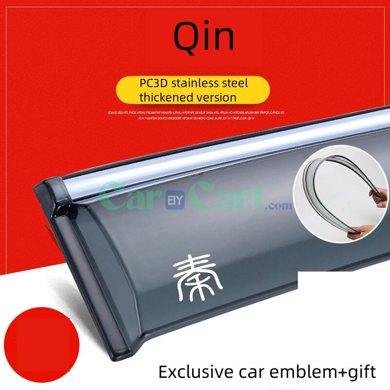 2025 BYD Qin L DM-i سمك أصلي من الفولاذ المقاوم للصدأ ذكي ثلاثي الأبعاد · طقم من 4 قطع من درع الطقس.