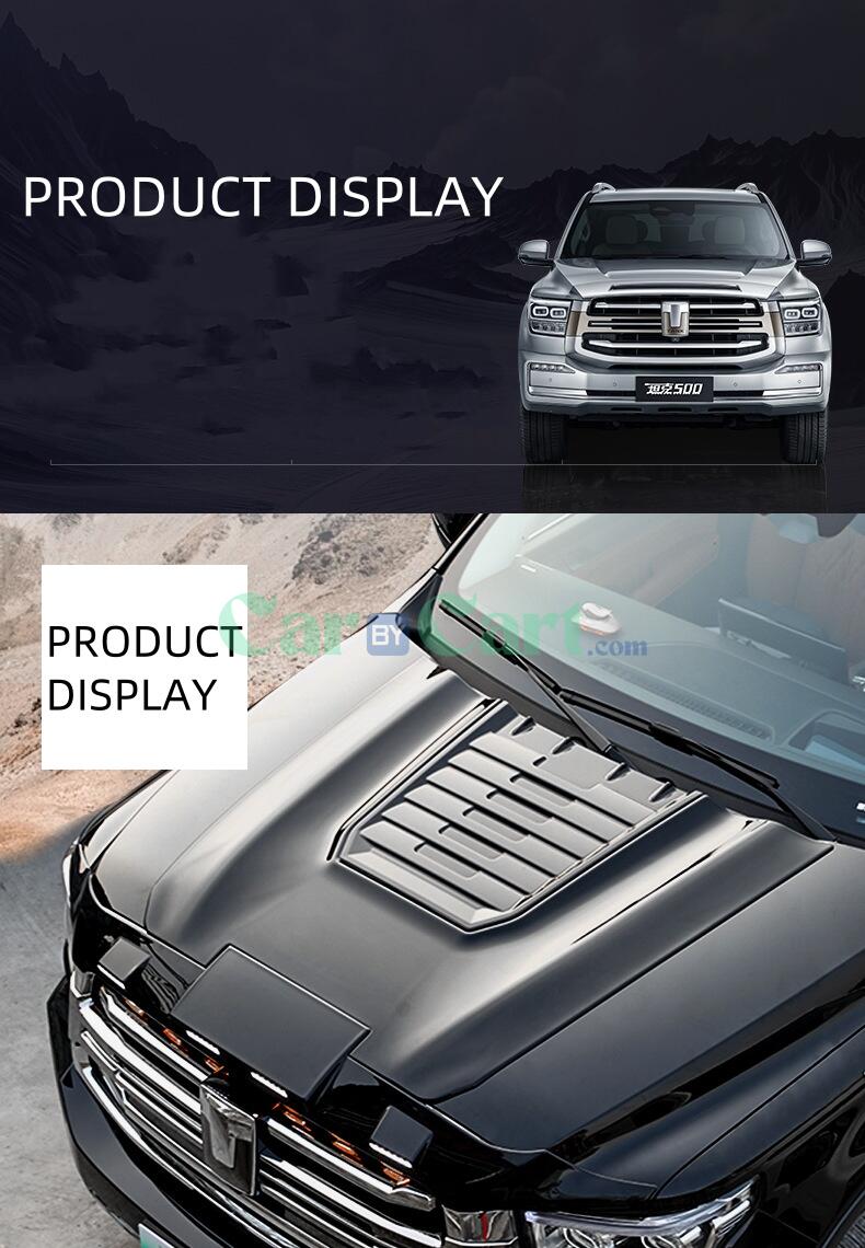 2025 TANK500NEW ENERGY Exterior kit for hood cover