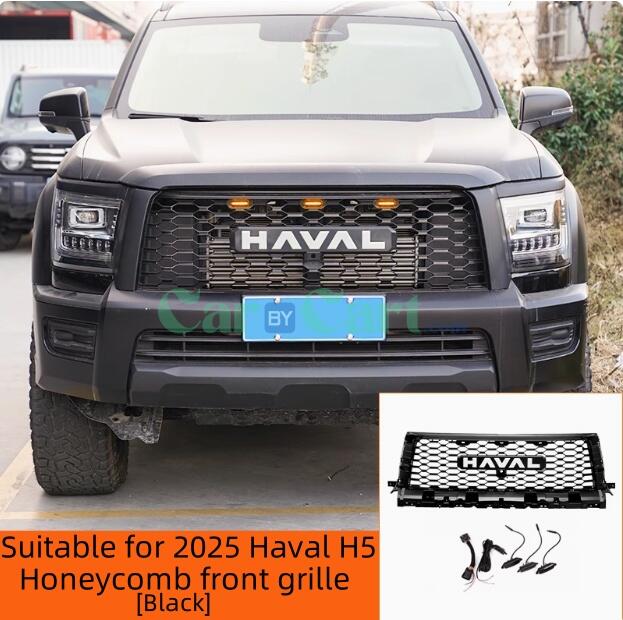 2025 HAVAL H5 Black Samurai honeycomb front grille