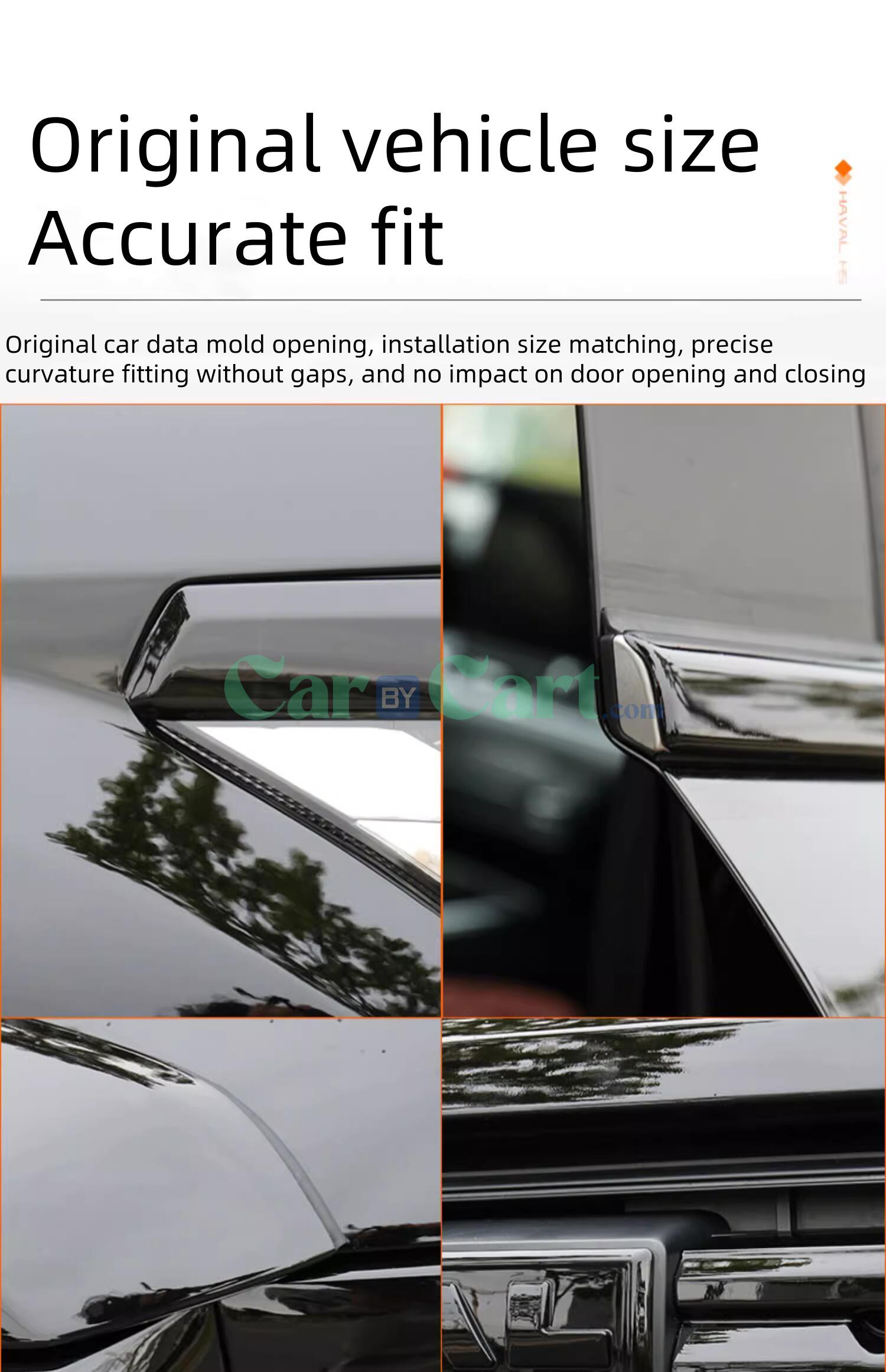 2025 هافال H5 تقليم نافذة شعار مصبغة السيارة