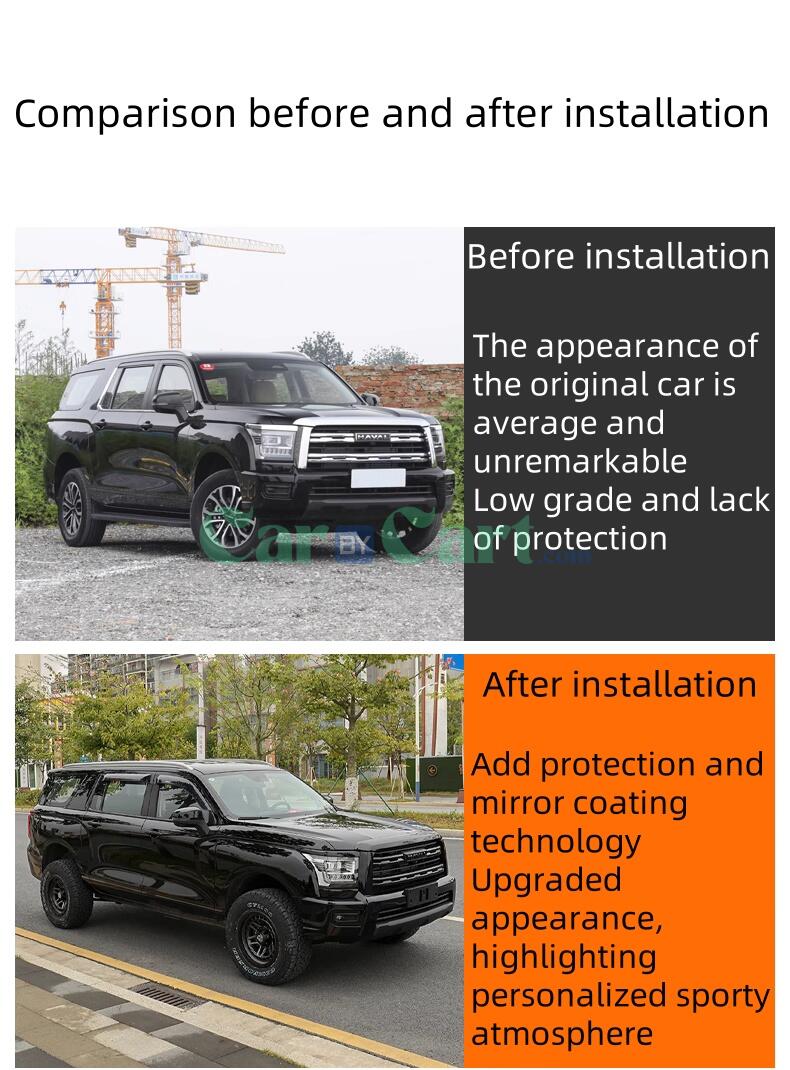 2025 هافال H5 تقليم نافذة شعار مصبغة السيارة