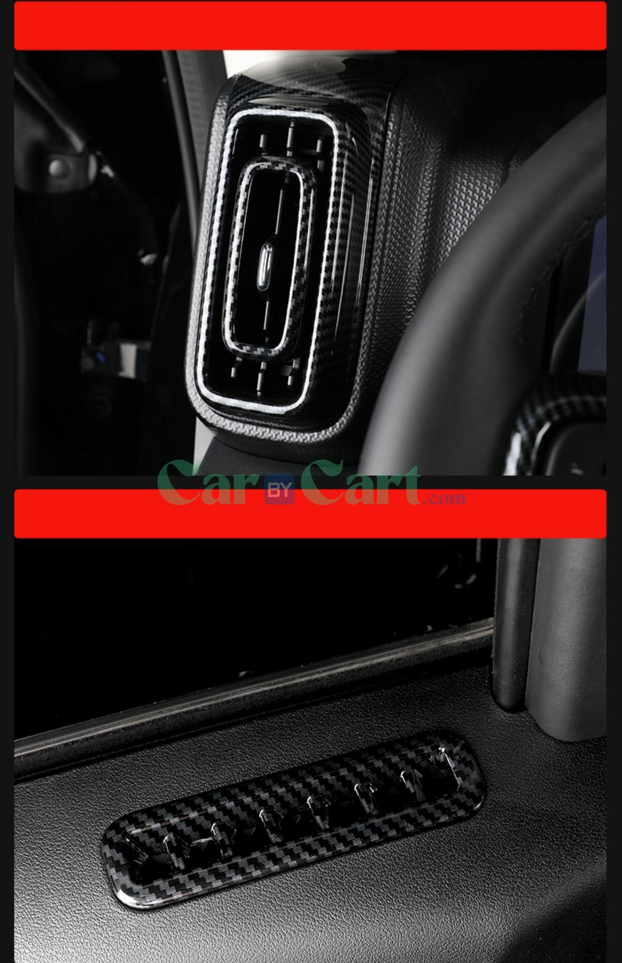 2024 MENGLONG Carbon fiber decorative protective stickers for the entire interior of the car