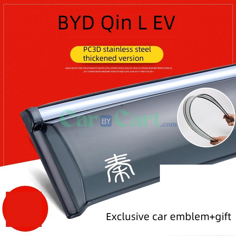 2025 BYD Qin L EV 3D الفولاذ المقاوم للصدأ سماكة أصلية · طقم مكون من ٤ قطع لدرع الطقس