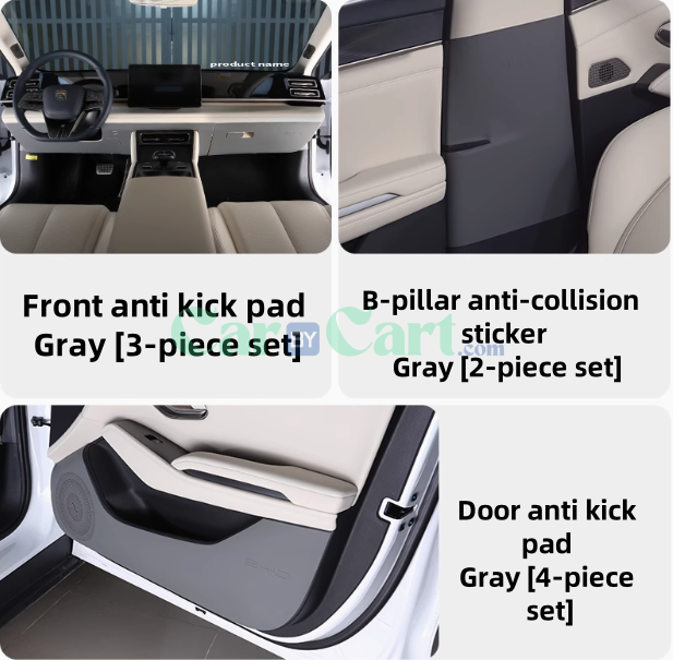 2024 QIN L DM-i Door anti kick pad and front anti kick pad and B-pillar anti-collision sticker