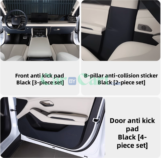 2024 QIN L DM-i Door anti kick pad and front anti kick pad and B-pillar anti-collision sticker