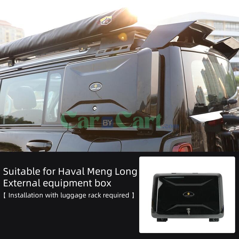 2024 هافال منغ لونج لونج أسود منصة السقف الخارجي